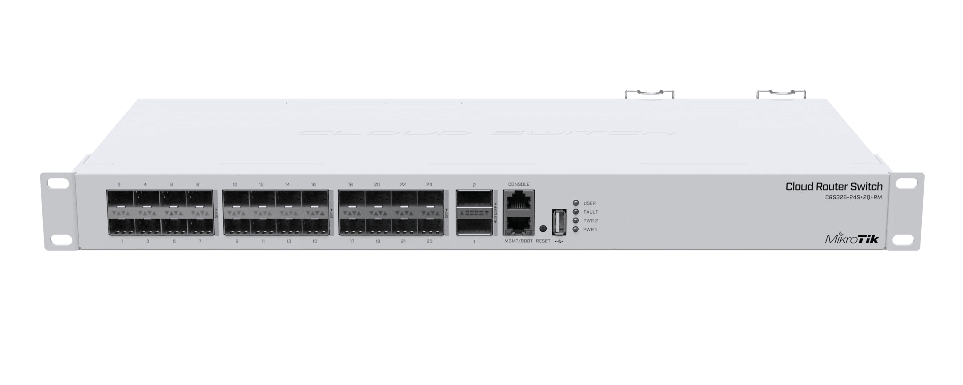 MikroTik CRS326-24S+2Q+RM | High-Density 10G SFP+ Aggregator